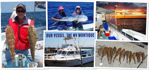 Deep sea, game and estuary fishing charters departing Stockton/Newcastle